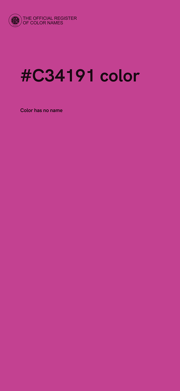 #C34191 color image