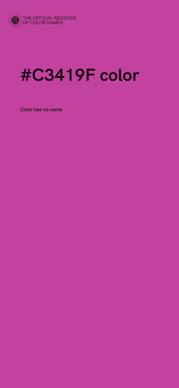 #C3419F color image