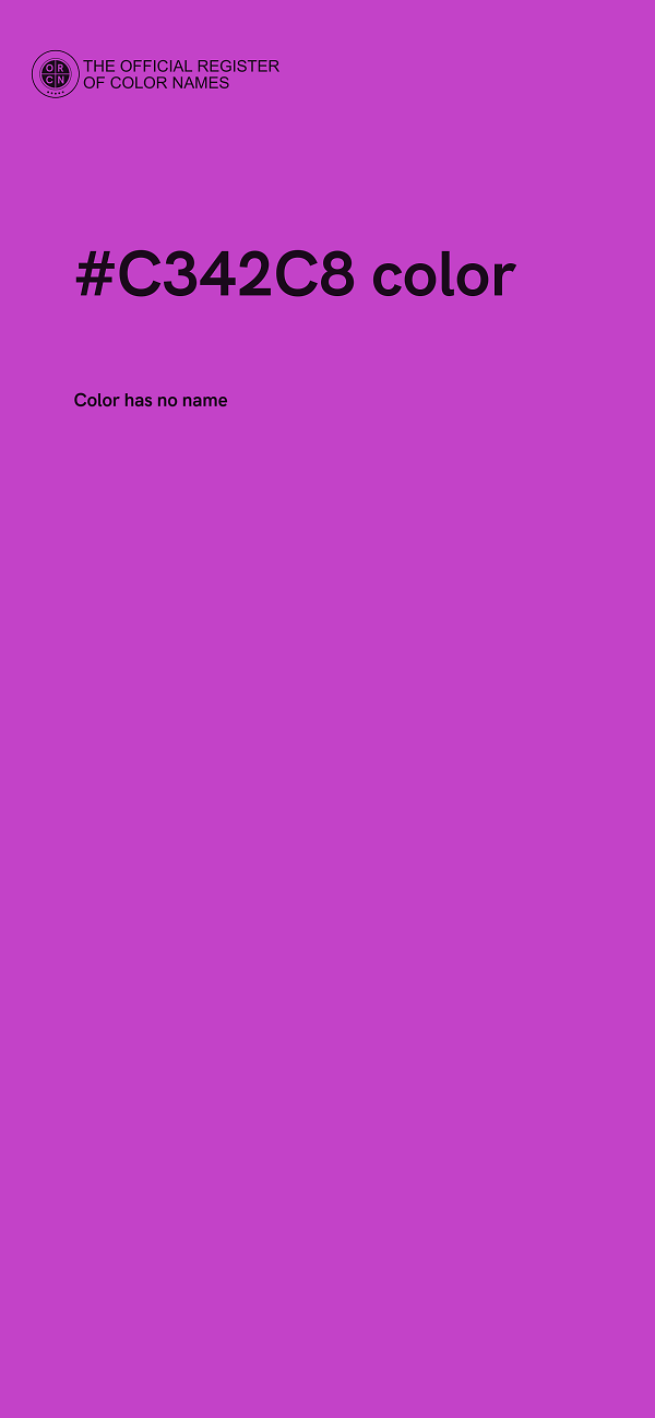 #C342C8 color image