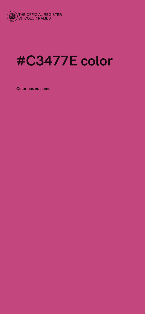 #C3477E color image