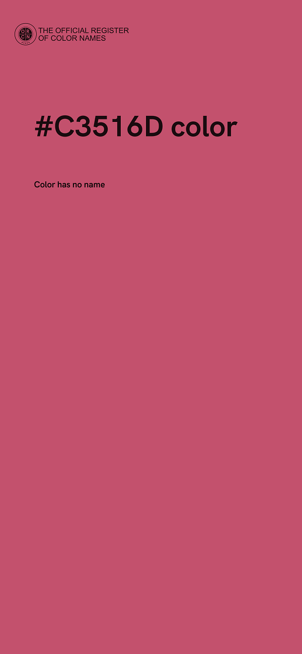 #C3516D color image