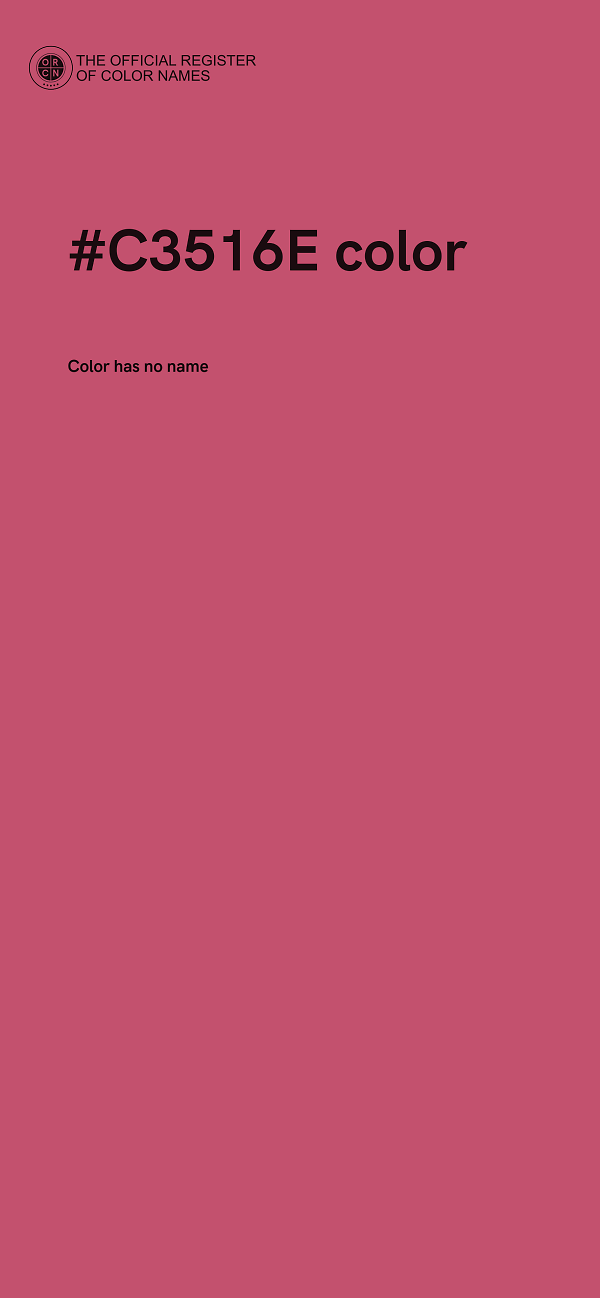 #C3516E color image