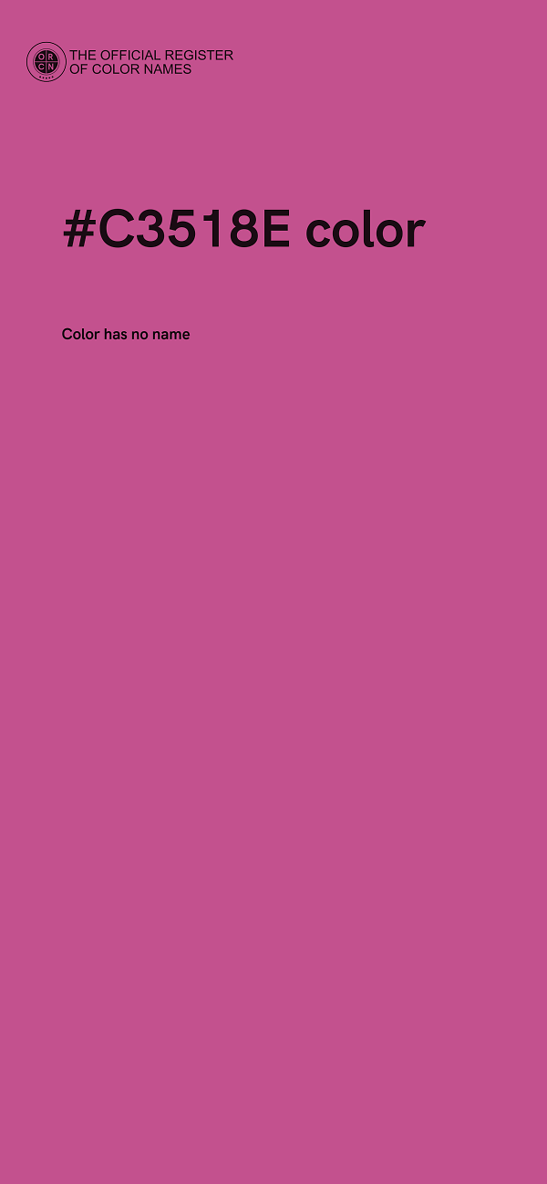#C3518E color image
