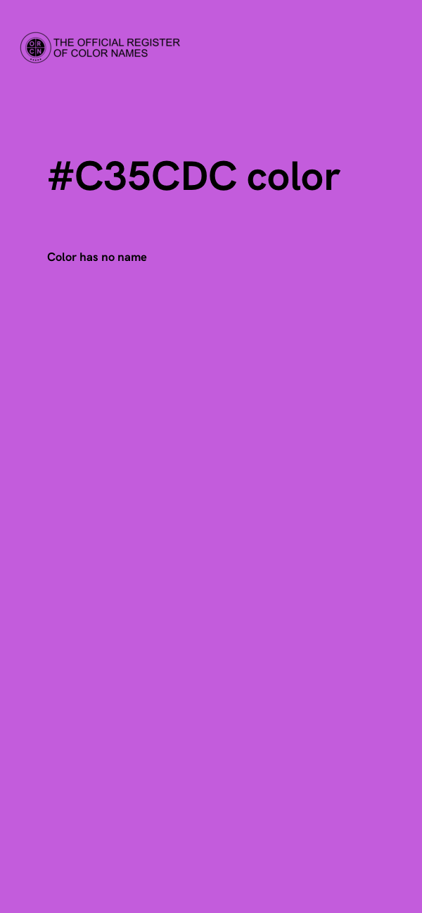 #C35CDC color image