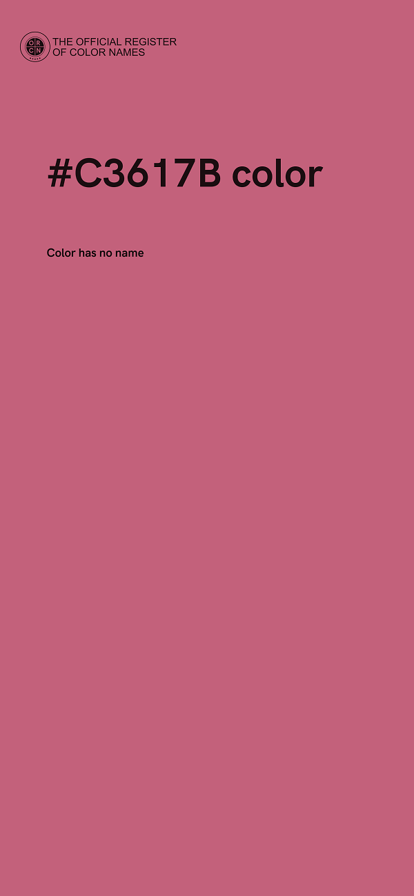 #C3617B color image