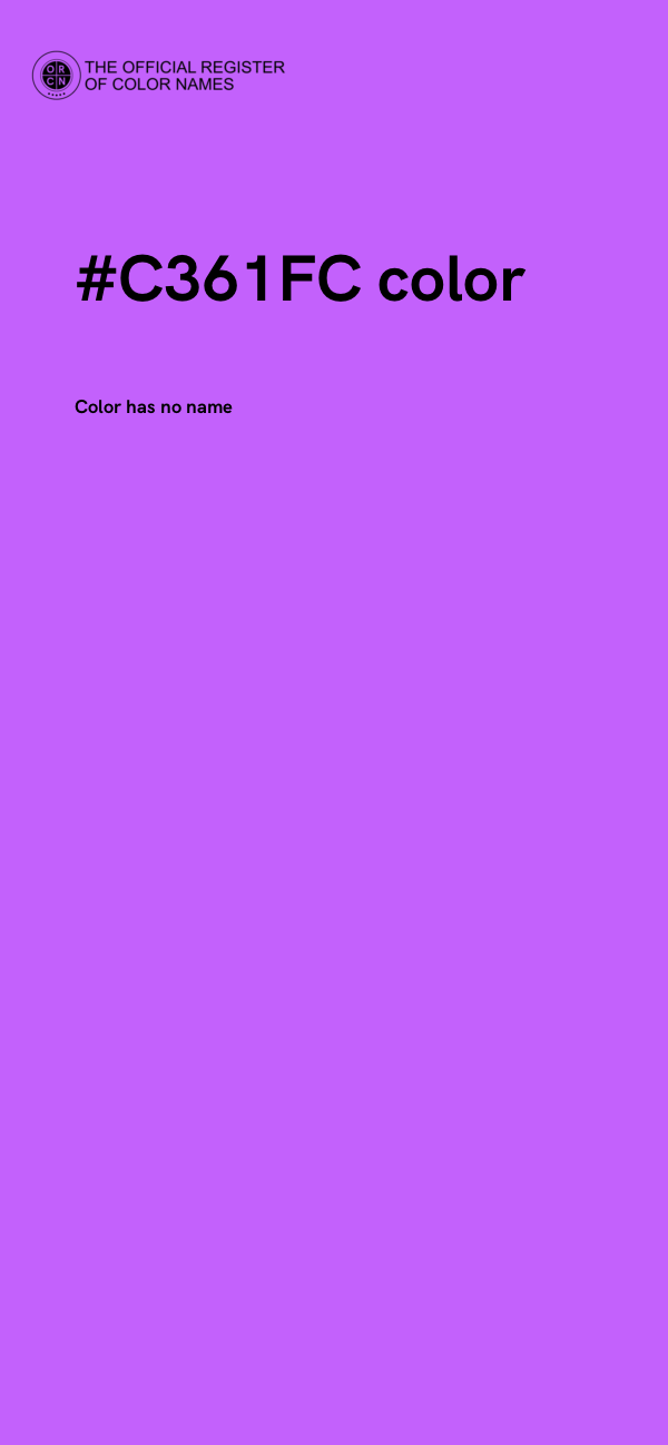 #C361FC color image