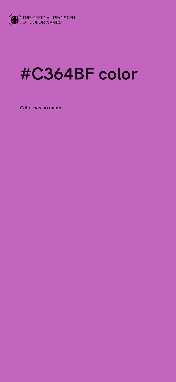 #C364BF color image