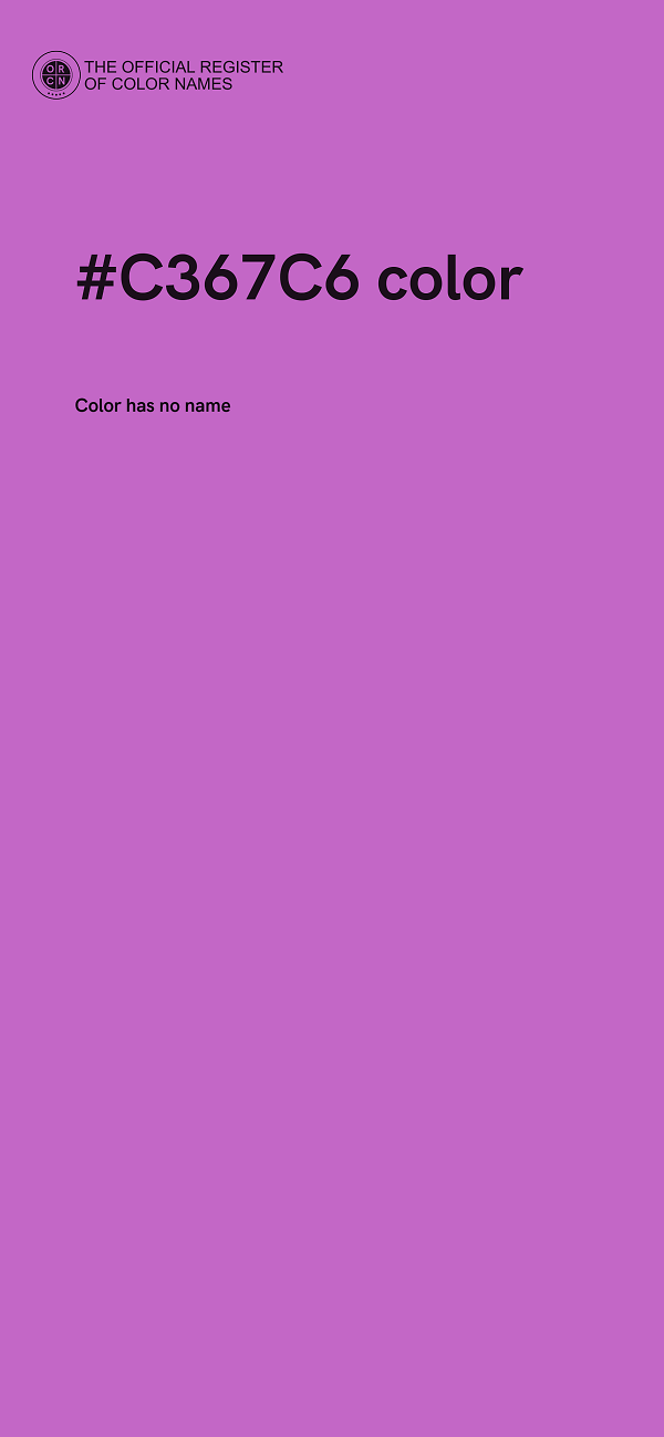 #C367C6 color image