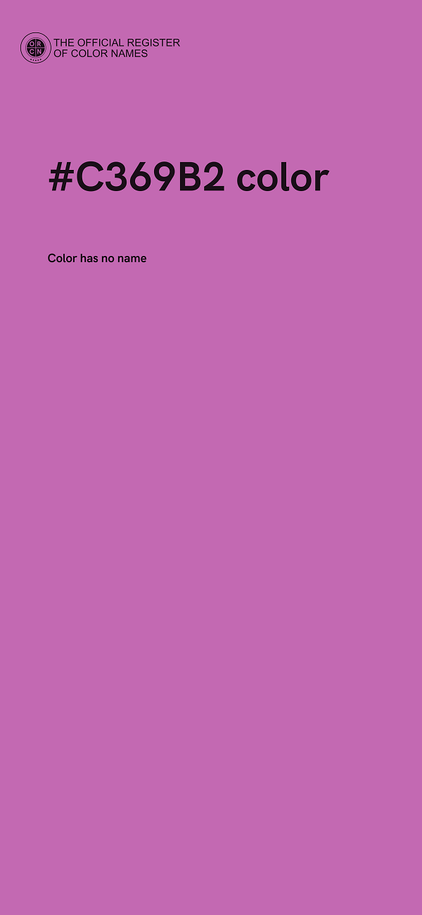 #C369B2 color image