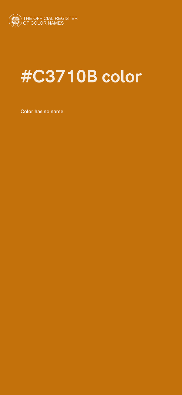 #C3710B color image