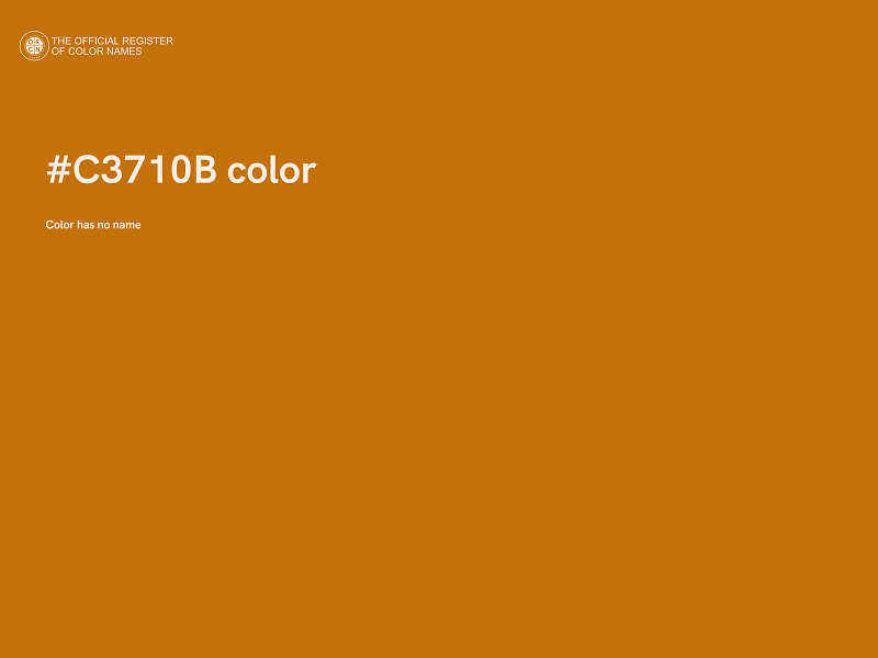 #C3710B color image
