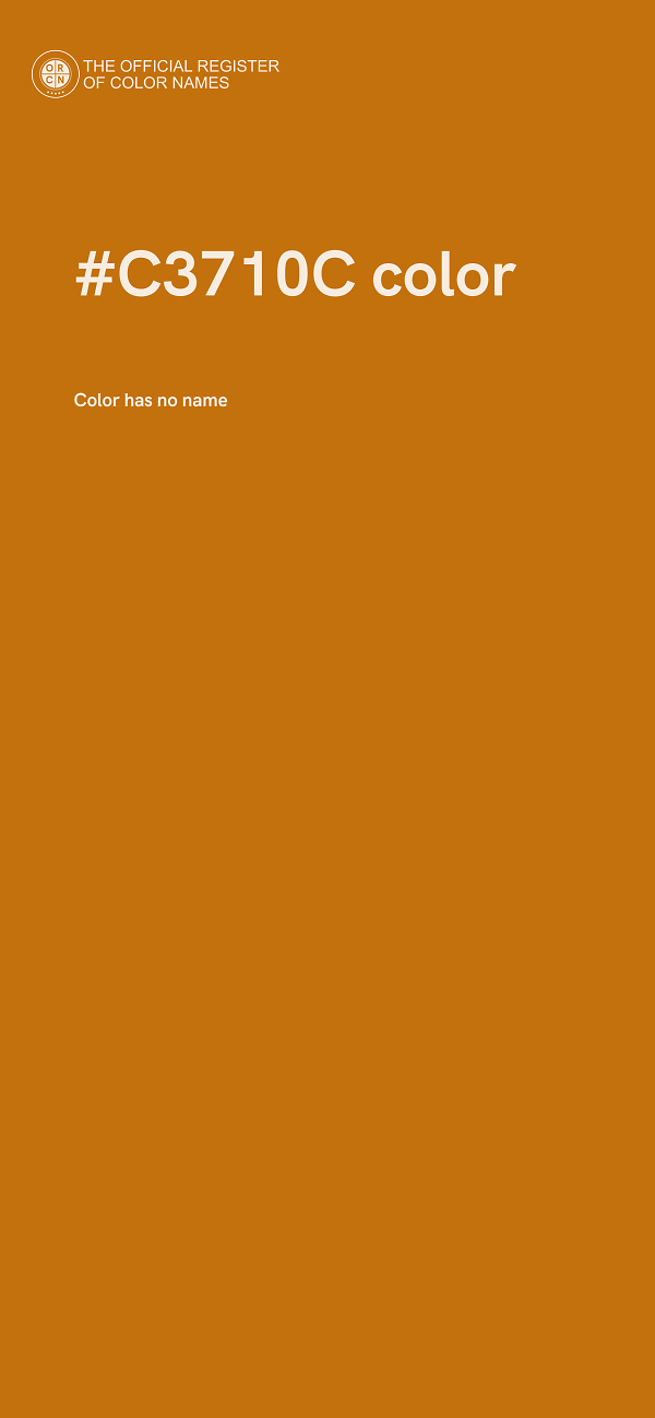 #C3710C color image