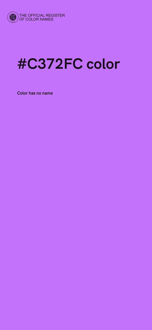 #C372FC color image
