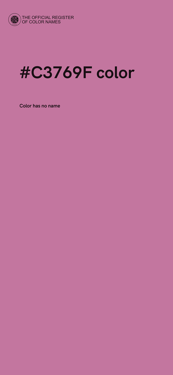 #C3769F color image