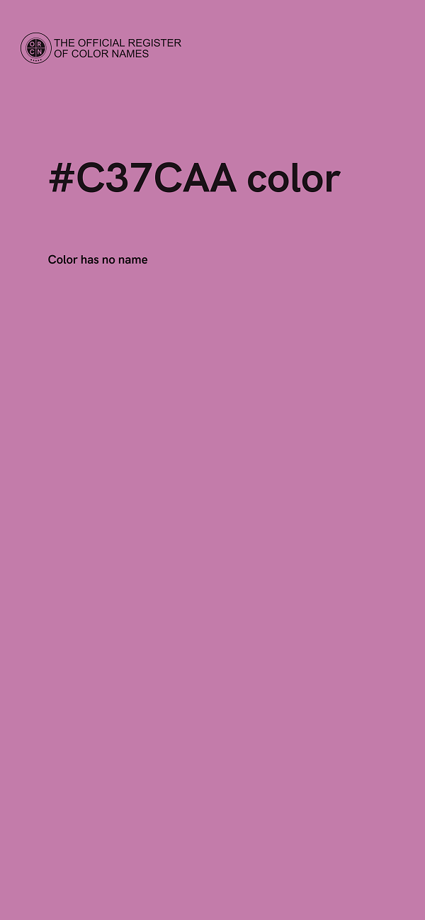 #C37CAA color image