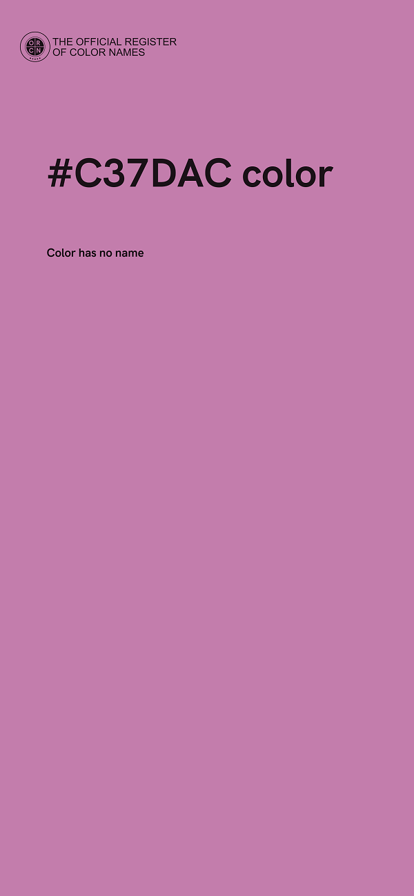 #C37DAC color image