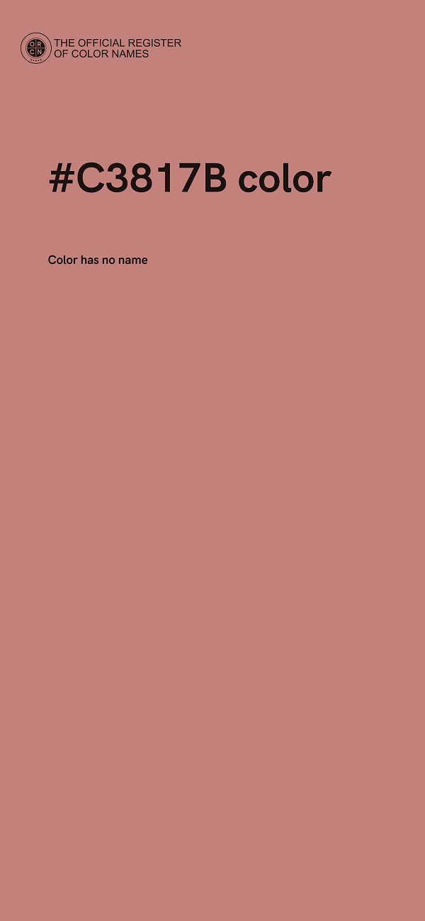 #C3817B color image