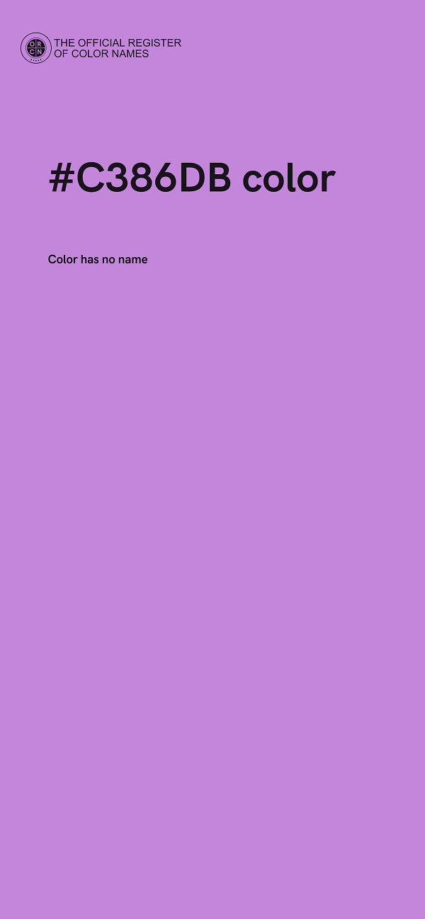 #C386DB color image