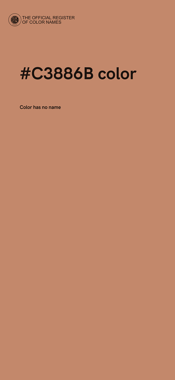 #C3886B color image