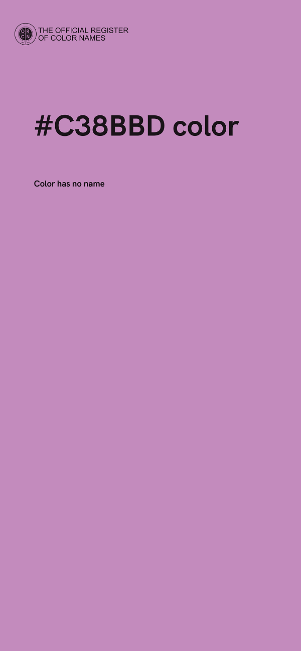 #C38BBD color image