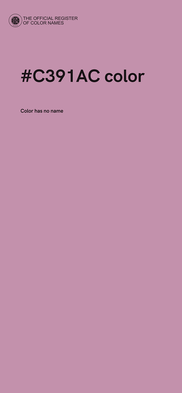 #C391AC color image