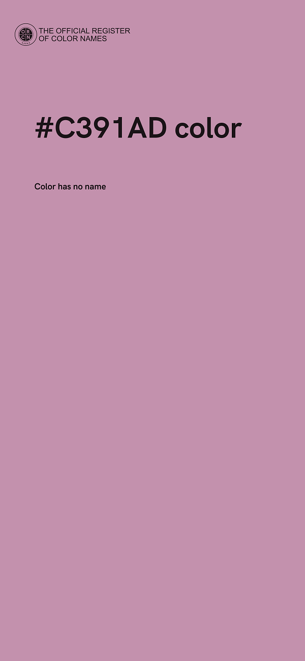 #C391AD color image