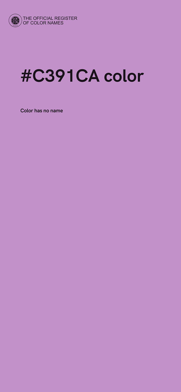 #C391CA color image