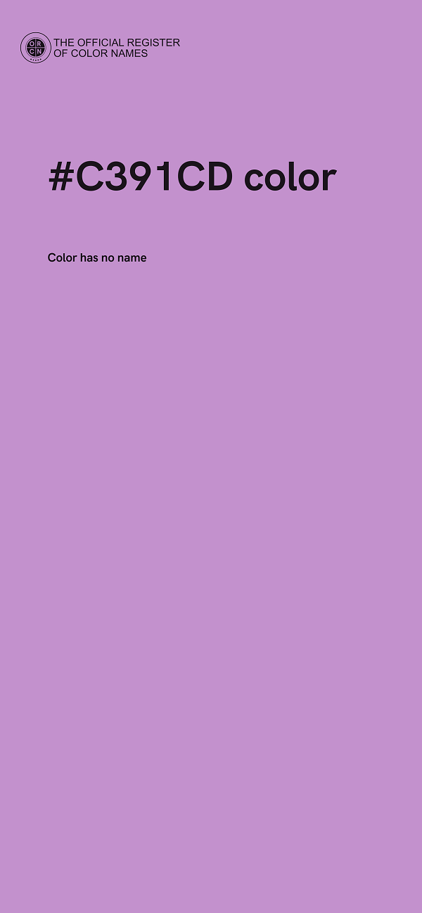 #C391CD color image