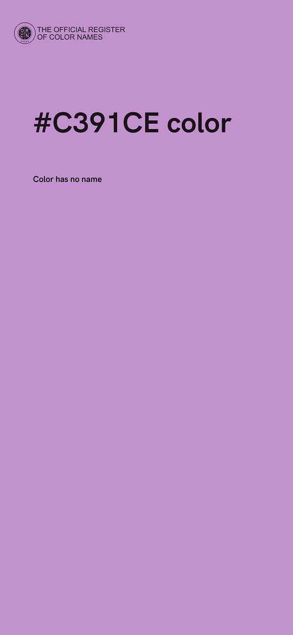 #C391CE color image