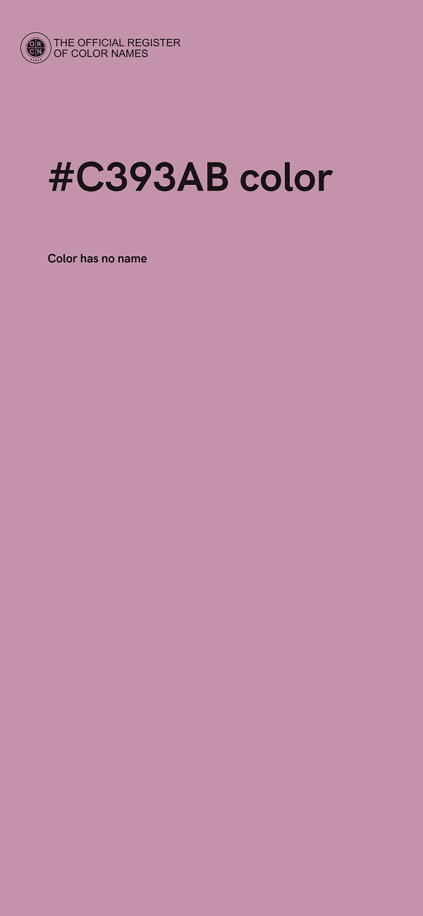 #C393AB color image