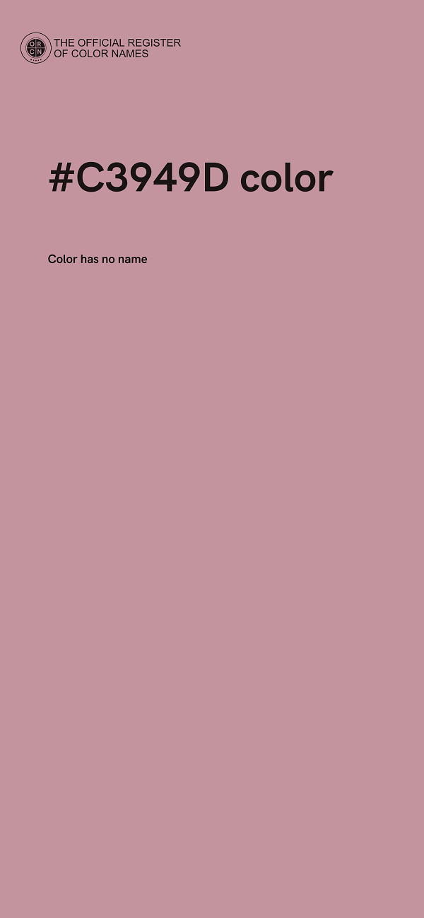 #C3949D color image
