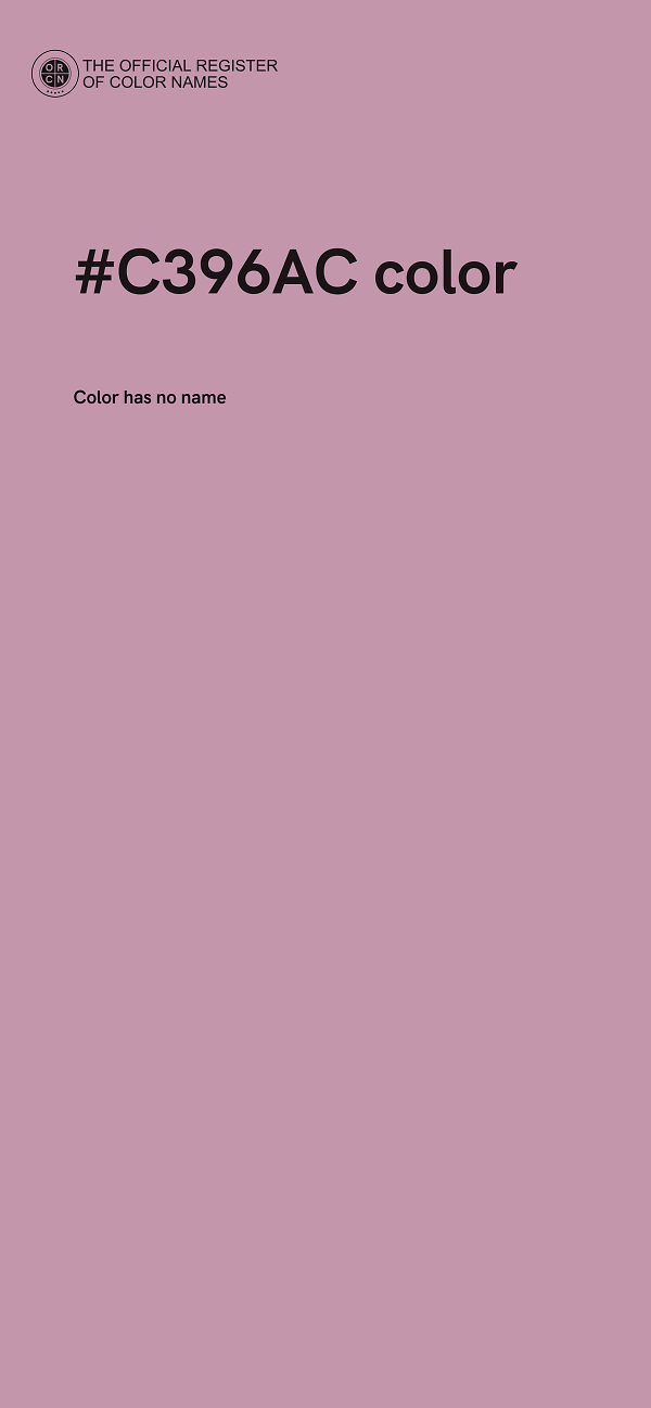 #C396AC color image