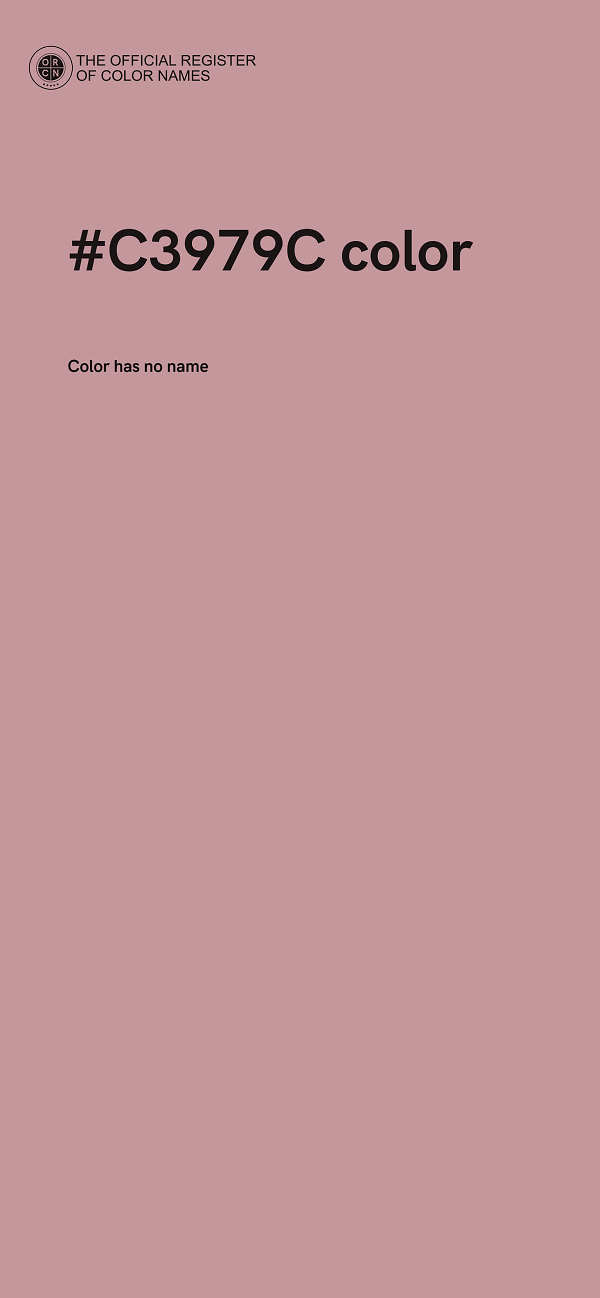 #C3979C color image