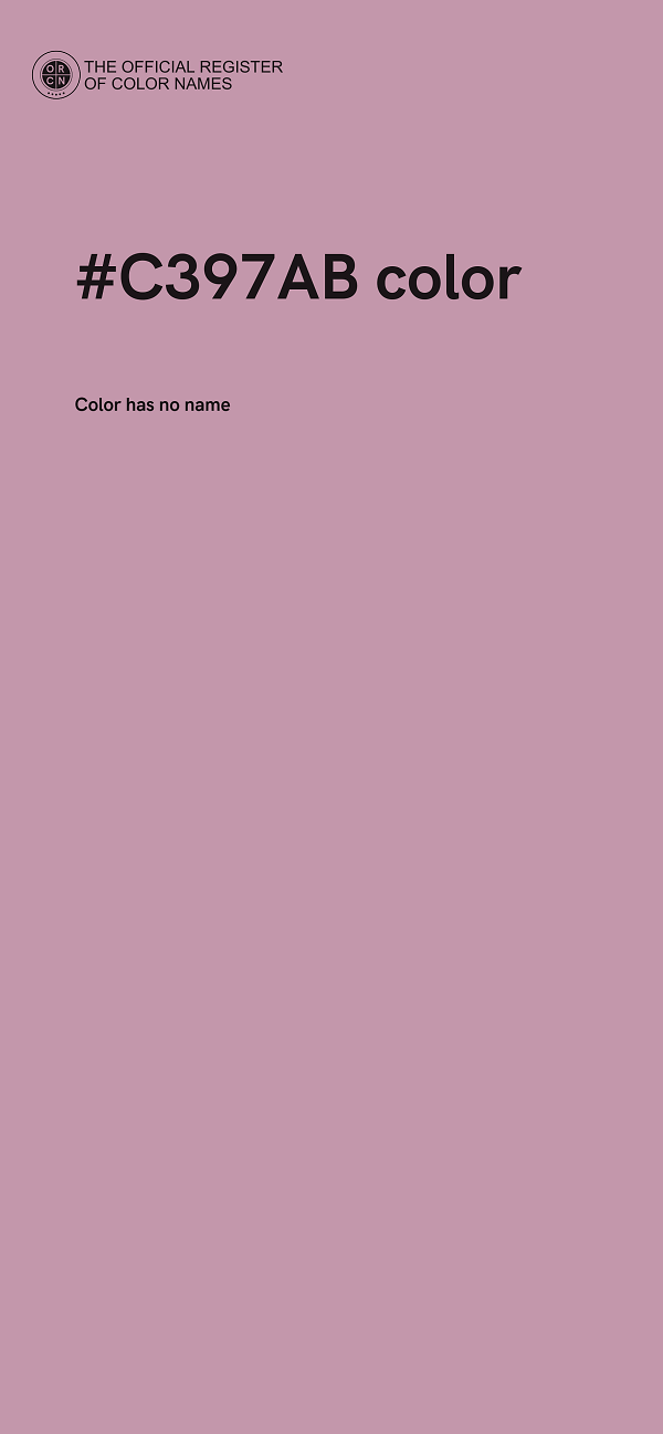 #C397AB color image