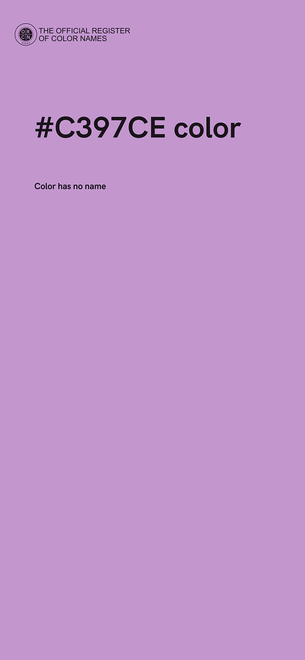 #C397CE color image
