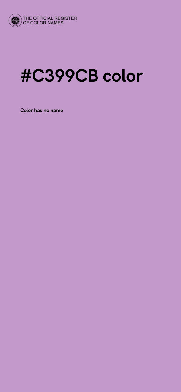#C399CB color image