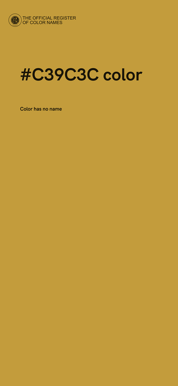 #C39C3C color image