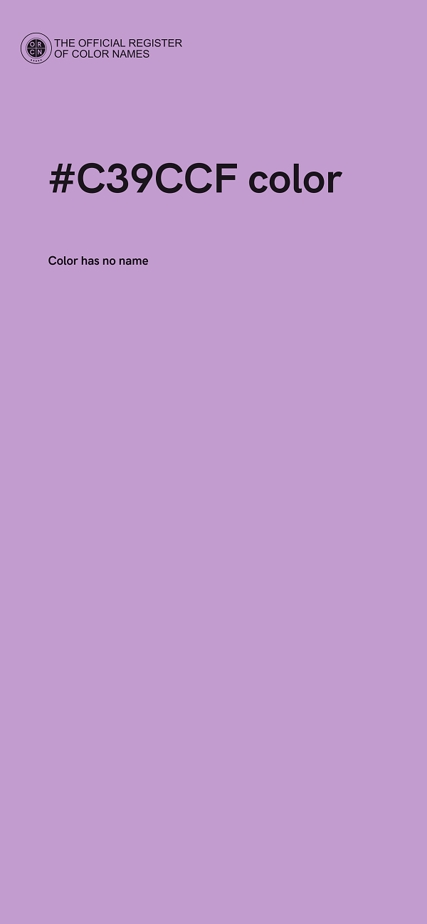 #C39CCF color image