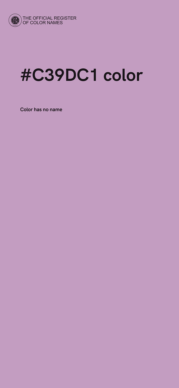 #C39DC1 color image