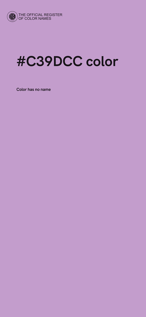 #C39DCC color image