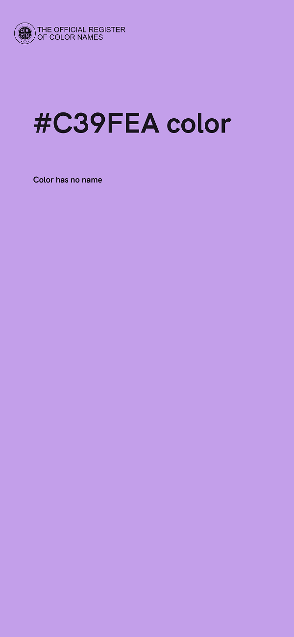 #C39FEA color image