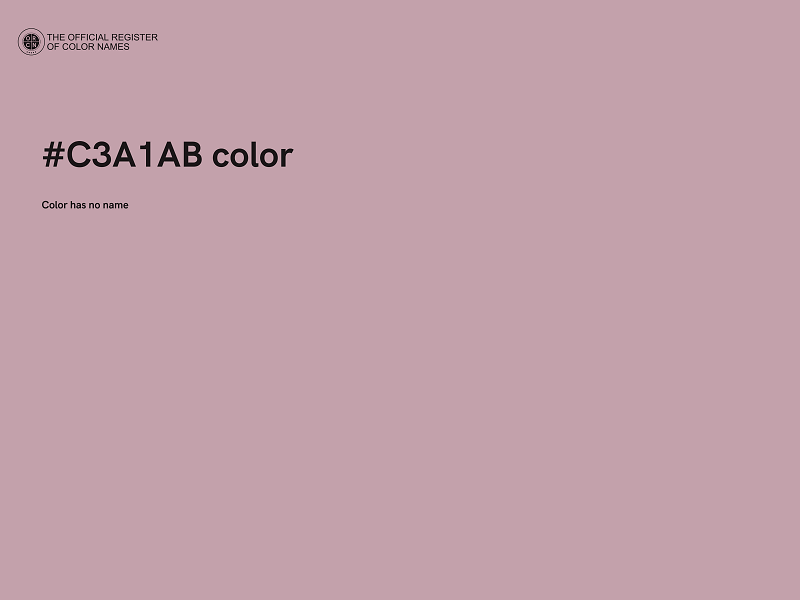 #C3A1AB color image