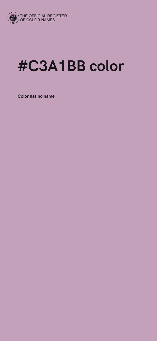 #C3A1BB color image