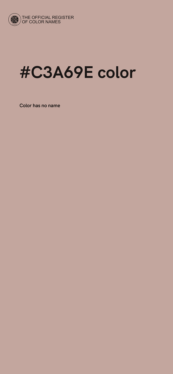 #C3A69E color image