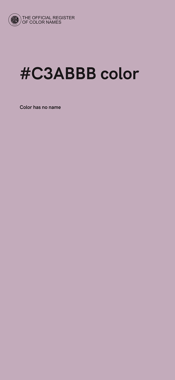 #C3ABBB color image