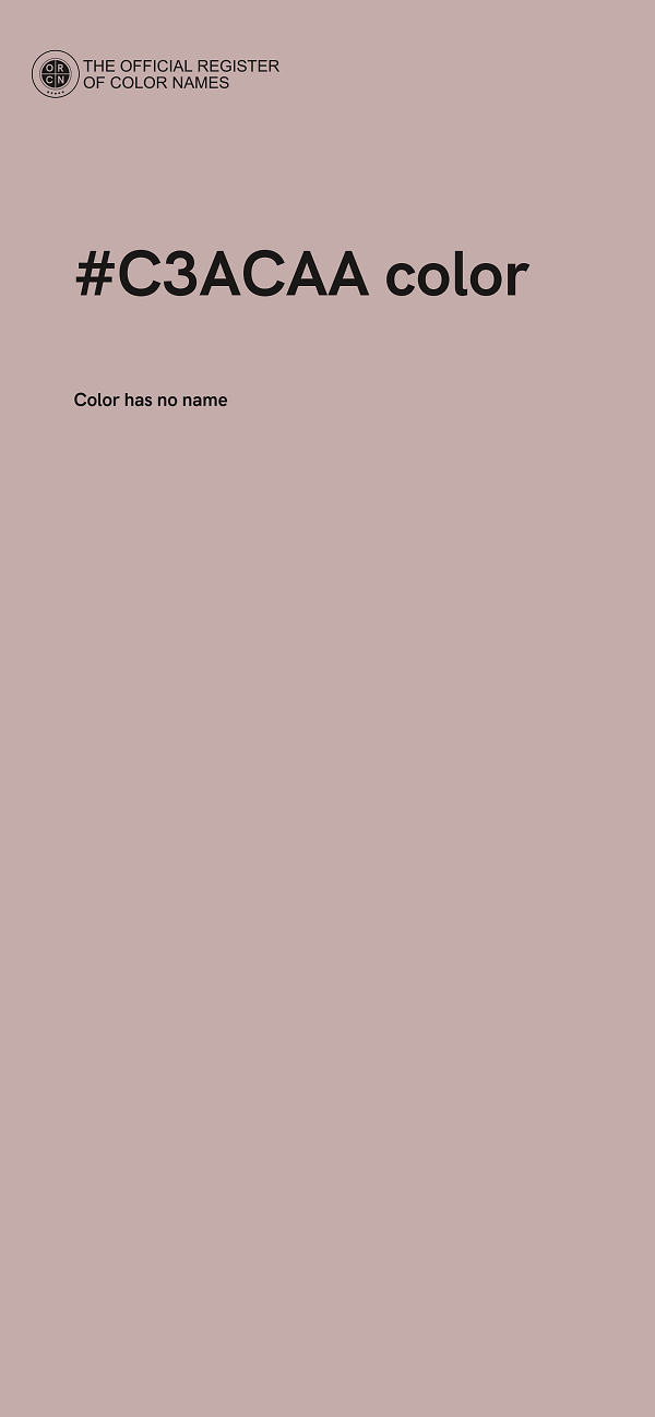 #C3ACAA color image