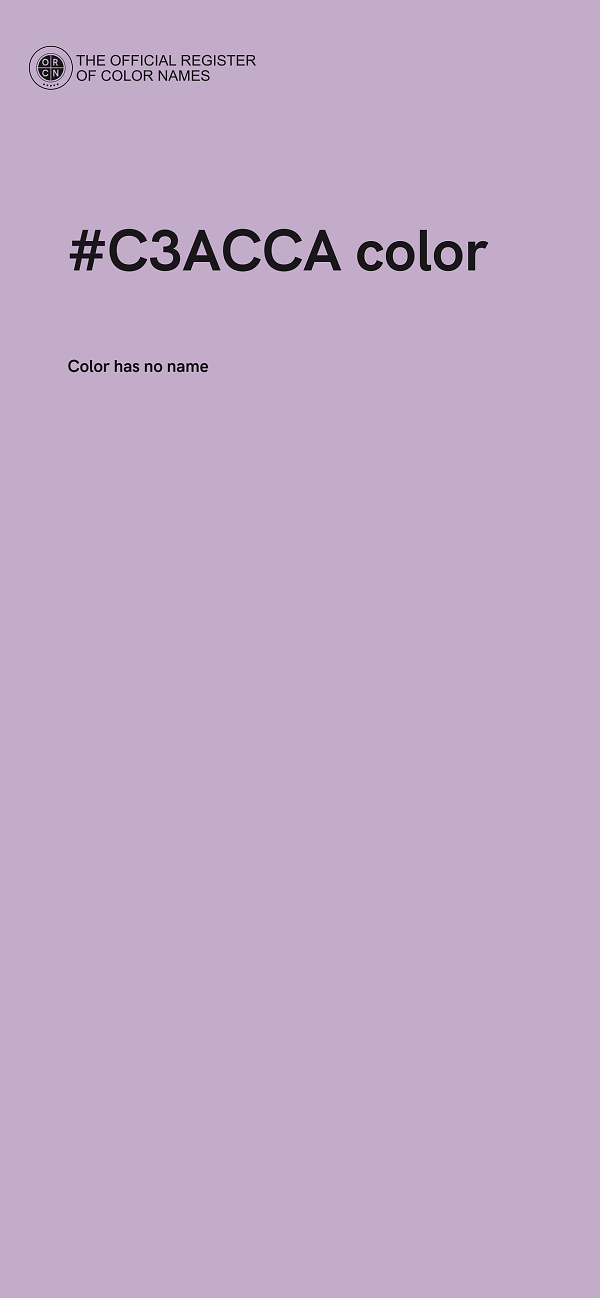 #C3ACCA color image