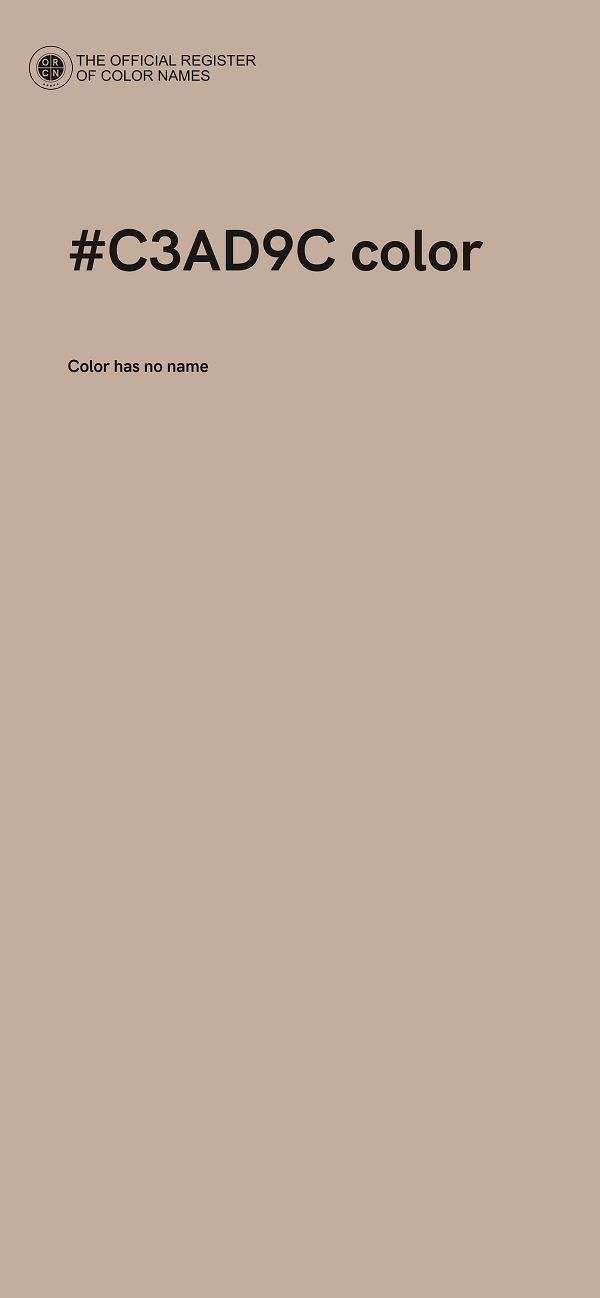 #C3AD9C color image