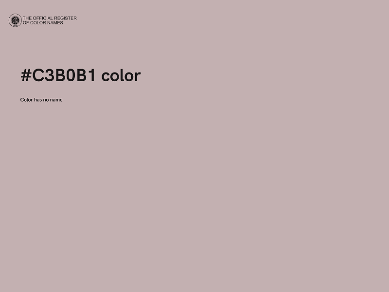 #C3B0B1 color image