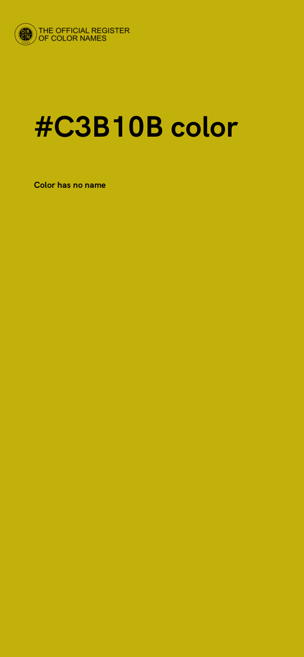 #C3B10B color image